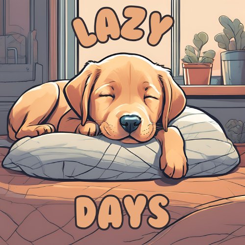 Lazy Days _ Puppy Coffee Mug