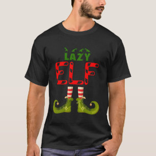 Lazy Elf Funny Group Matching Family Pyjamas For C T-Shirt