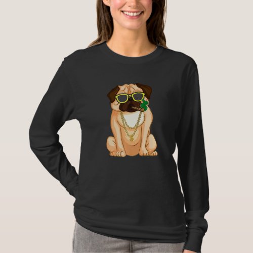 Lazy English Bulldog Dog  Funny  1 T_Shirt