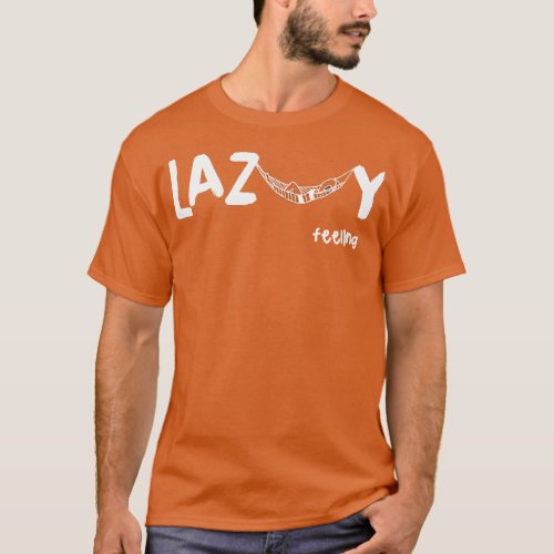 Lazy Funny Humor Hammock Lazy Tshirts