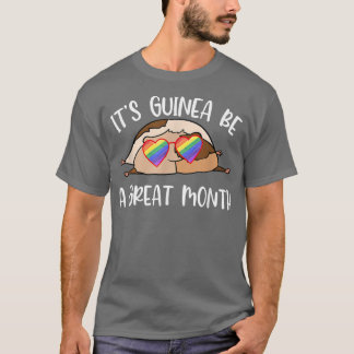 Lazy Guinea Pig Funny LGBTQ Stuff Gay Pride Its Gu T-Shirt