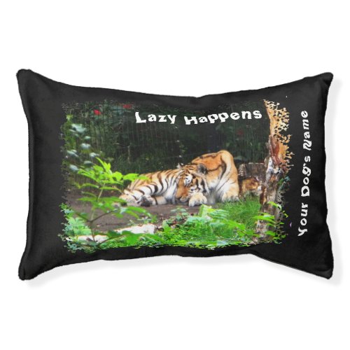 Lazy Happens Siberian Tiger Pet Bed
