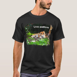Lazy Happens Siberian Tiger T-Shirt