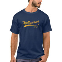 Lazy Hollywood Vintage T-Shirt | Orange