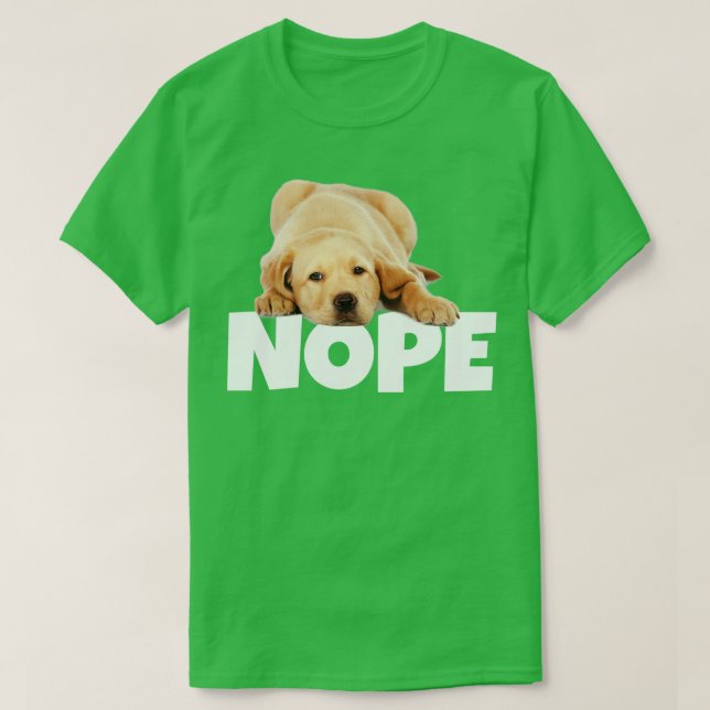Lazy Labrador T-Shirt (Design Front)