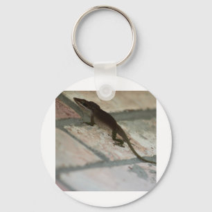 Lazy Lizard Keychain