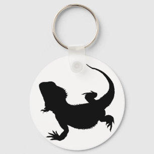 Lazy Lizard Keychain