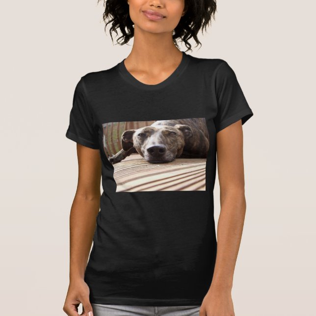 Lazy Lurcher T-Shirt (Front)