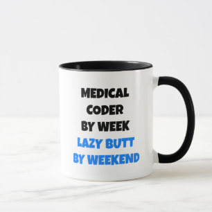 Lazy Medical Coder Mug
