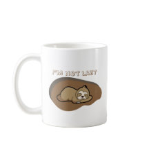 Lazy Mode Activated - Cute Sloth Coffee Mug
