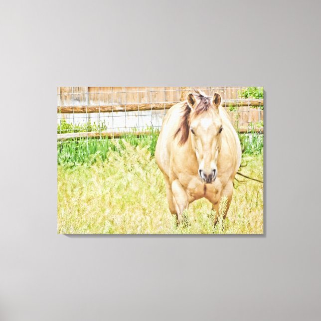 Lazy Morning Canvas Print (Front)