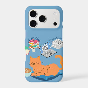  Lazy Orange Cat iPhone 17 Pro Case