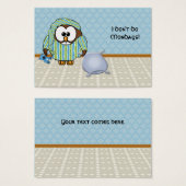 lazy owl - I don't do Mondays! (Front & Back)