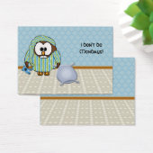 lazy owl - I don't do Mondays! (Desk)