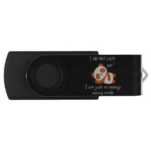Lazy Panda Funny Flash Drive