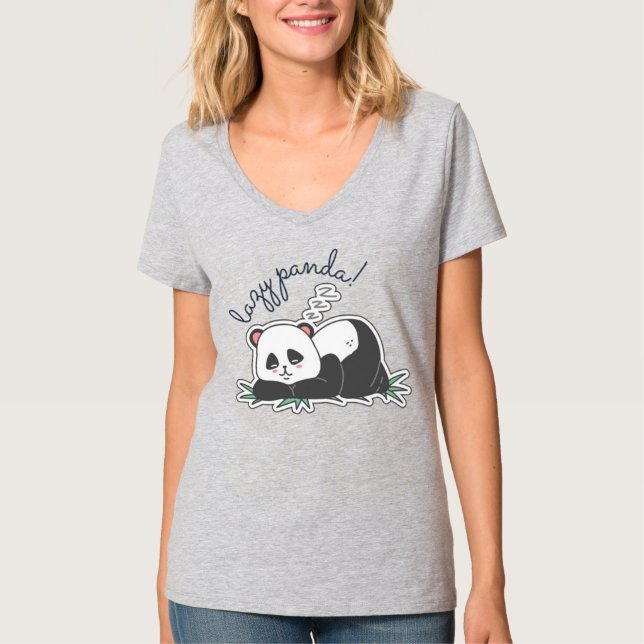 Lazy Panda T-Shirt (Front)