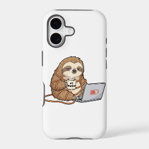 Lazy People work from home iPhone 17 Case