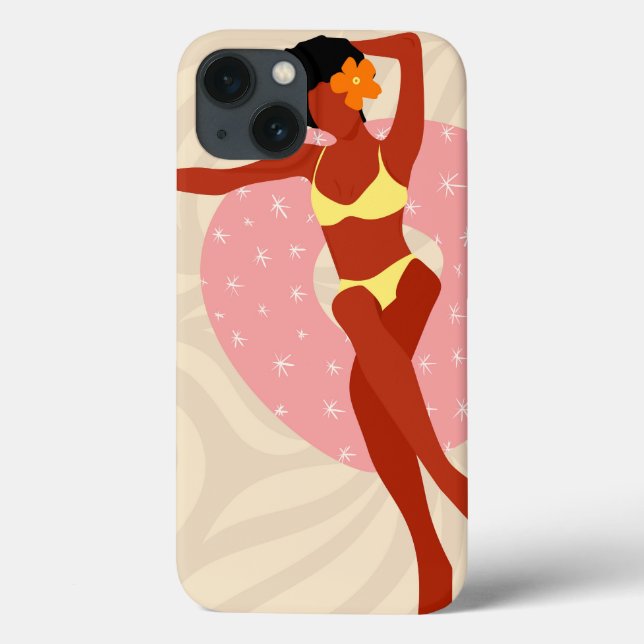 Lazy Pool Day Case-Mate iPhone Case (Back)
