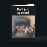 "LAZY PUPS SAY PARTY" FOR "21st BIRTHDAY" Card<br><div class="desc">This funny dogs are just waiting to put a huge smile on someone's face today. Let a special person in your life know you are thinking of them today. THANKS FOR STOPPING BY 1 OF MY 8 STORES :) AND YOU CAN "CHANGE THE AGE AND THE VERSE IF YOU WISH...</div>