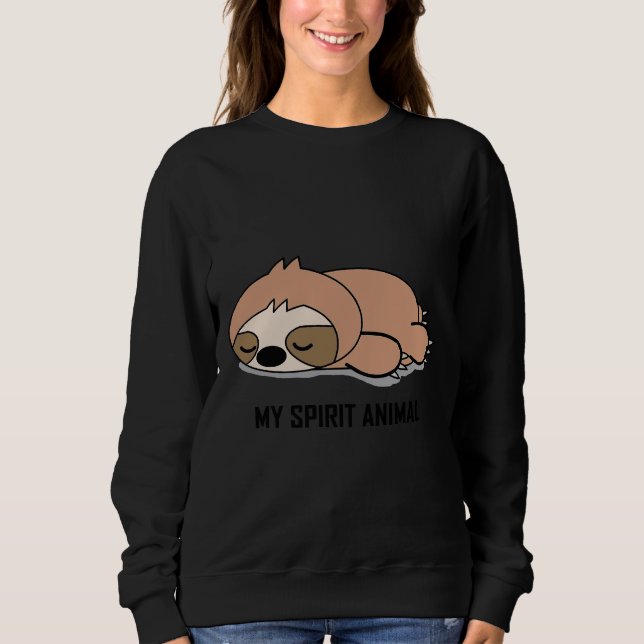 Lazy Sloth 68 Sweatshirt (Front)