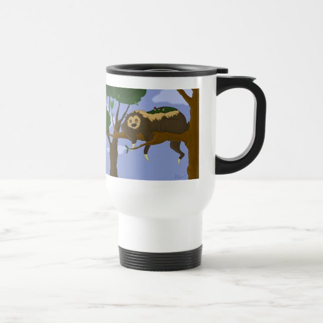 Lazy Sloth Coffee Mug (Right)