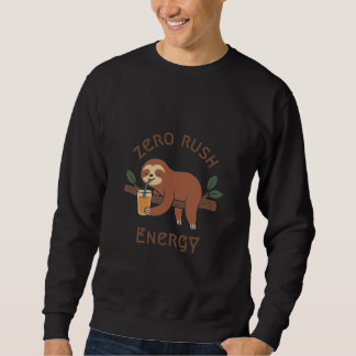 Lazy Sloth – Funny Cute Sleepy Vibes Sweatshirt