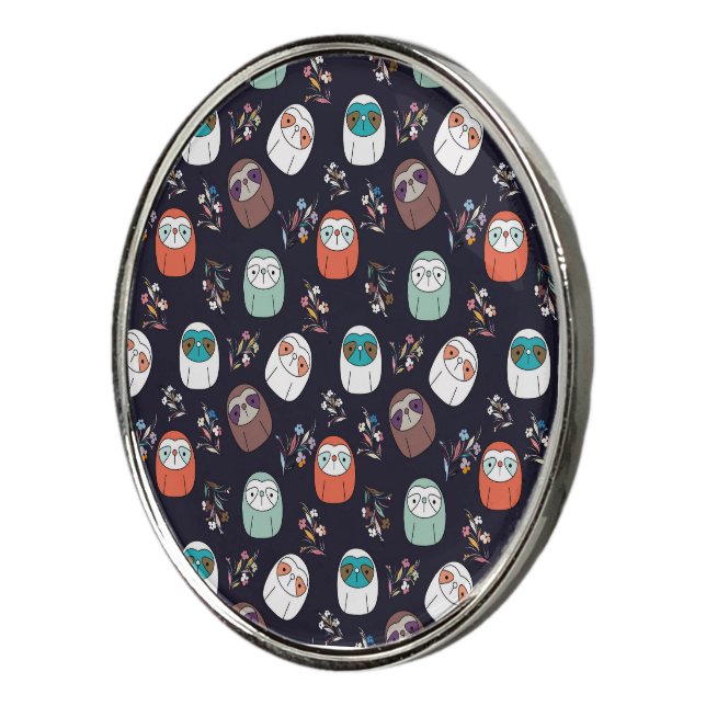 Lazy Sloth Golf Ball Marker (3/4)