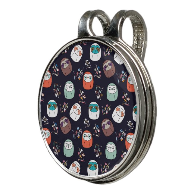 Lazy Sloth Golf Hat Clip (3/4)