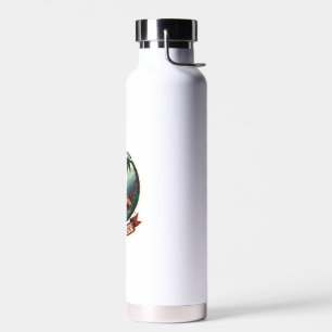 Lazy Sloth Humor Shirt Selective Effort Vintage Water Bottle