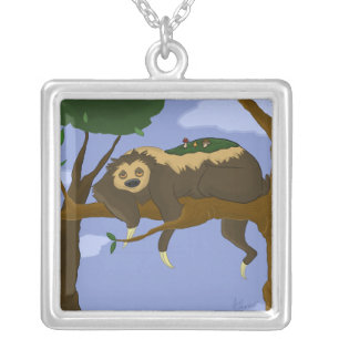 Lazy Sloth Necklace
