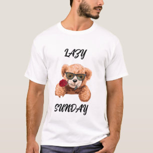 Lazy Sunday Sunday Mood Stay Cozy Weekend Vibes Ch T-Shirt