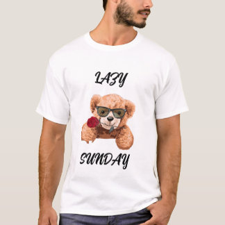 Lazy Sunday Sunday Mood Stay Cozy Weekend Vibes Ch T-Shirt