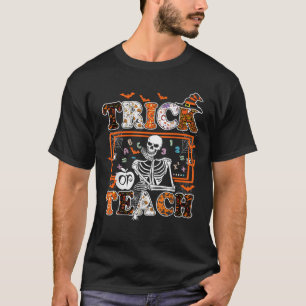 Lazy Teacher Halloween Costume Trick Or Teach Wome T-Shirt