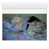 Lazy Teddy Bear Cleaning Cards (Inside Horizontal (Bottom))