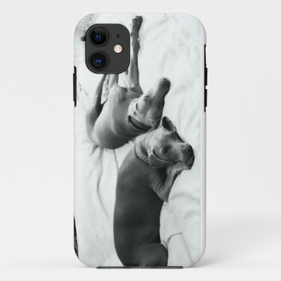 Lazy Weimaraners iPhone 11 Case