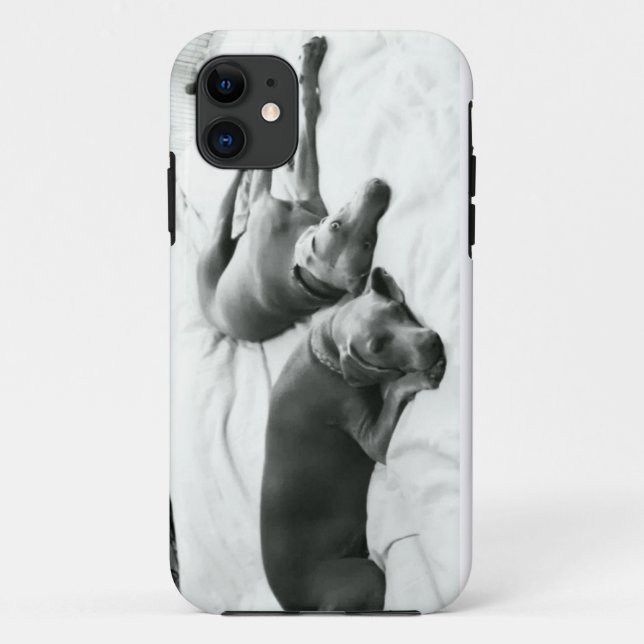 Lazy Weimaraners Case-Mate iPhone Case (Back)