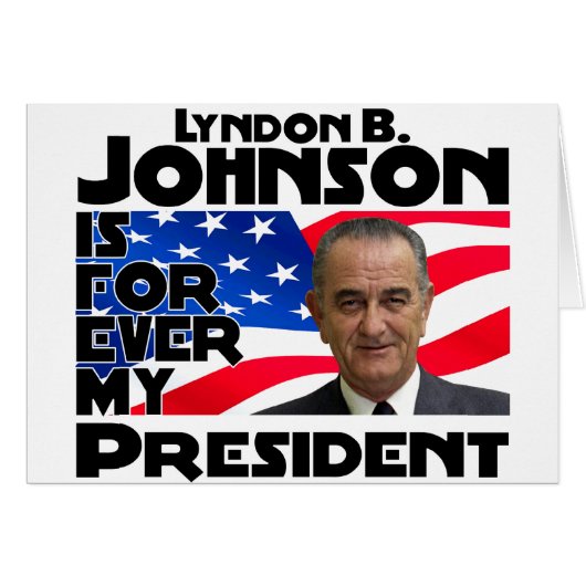 LB Johnson Forever Cards (Front Horizontal)