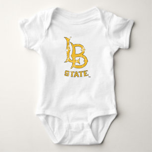 LB State Distressed Baby Bodysuit