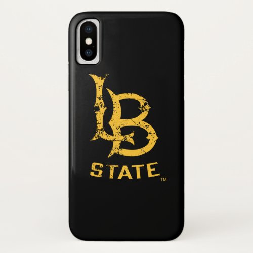 LB State Distressed iPhone X Case