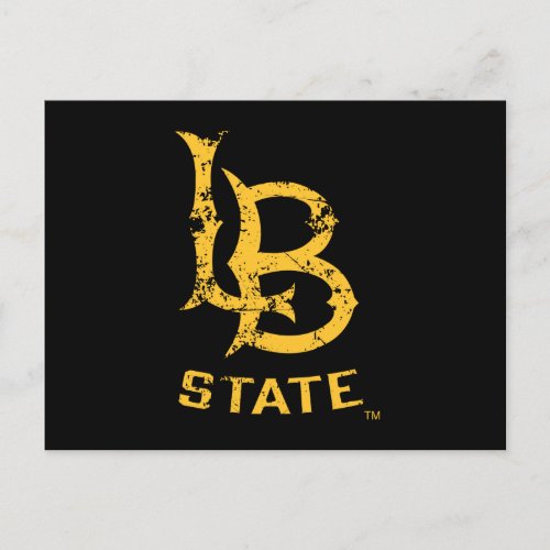 LB State Distressed Invitation Postcard