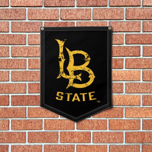 LB State Distressed Pennant