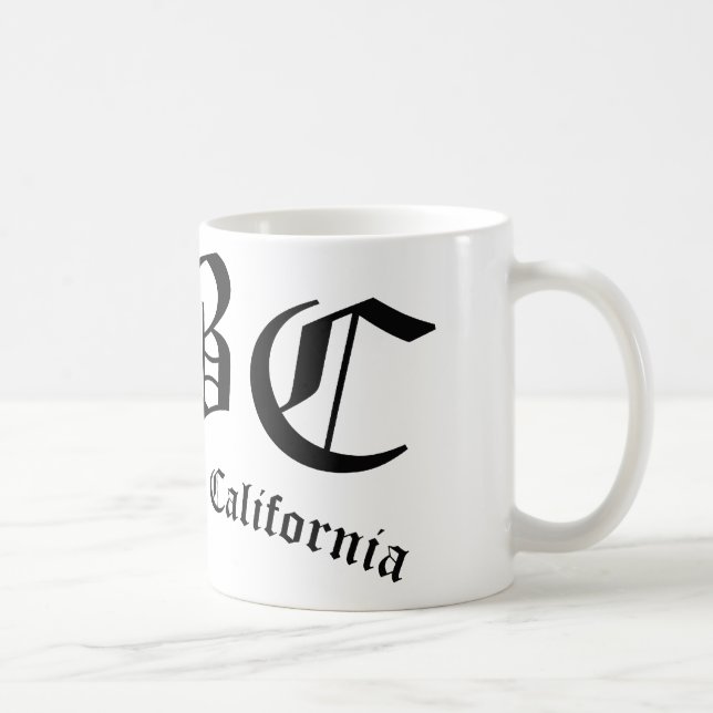 lbc, long beach, california, surf, beach, ocean, s coffee mug (Right)