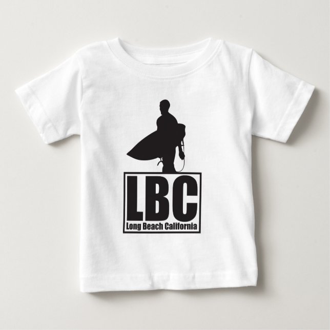 LBC - Surf - Black Baby T-Shirt (Front)