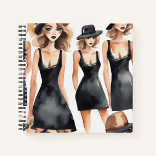 LBD Diva Notebook - Little Black Dress Journal