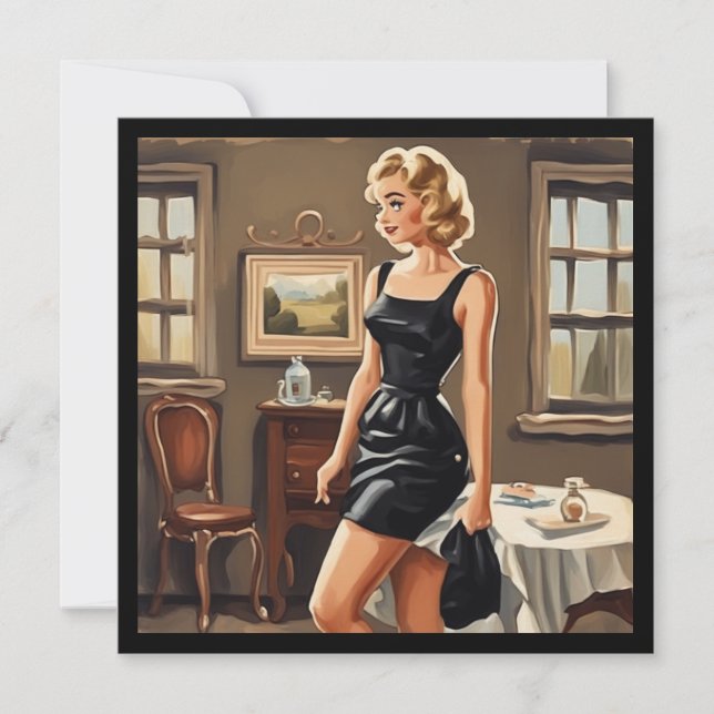 LBD Greetings: Simple Elegance for Every Occasion Invitation (Front)