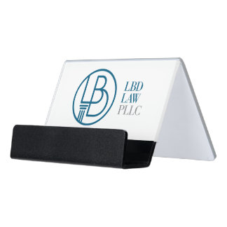LBD Law Desk Business Card Holder