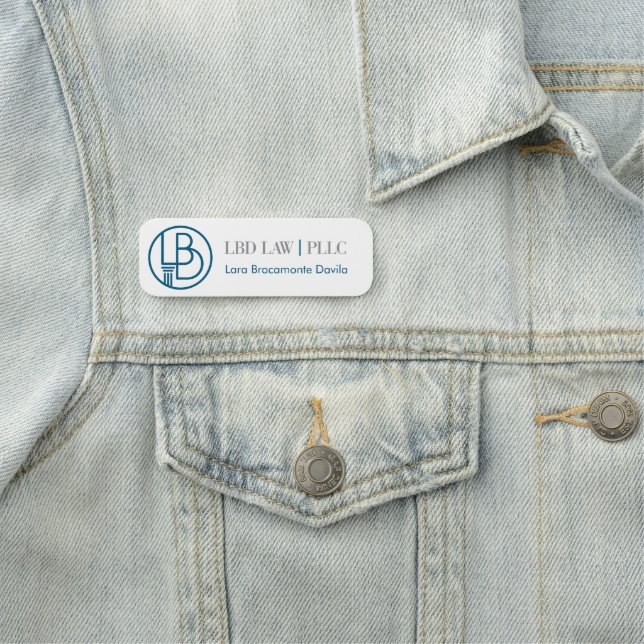 LBD Law Name Tag (In Situ)
