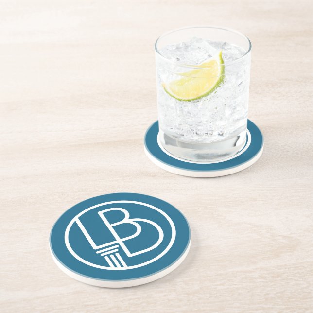 LBD sandstone coaster (Side)