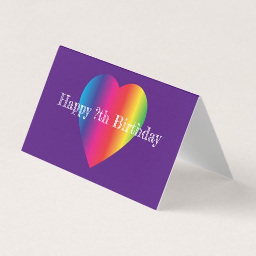 LBGTQ Birthday card