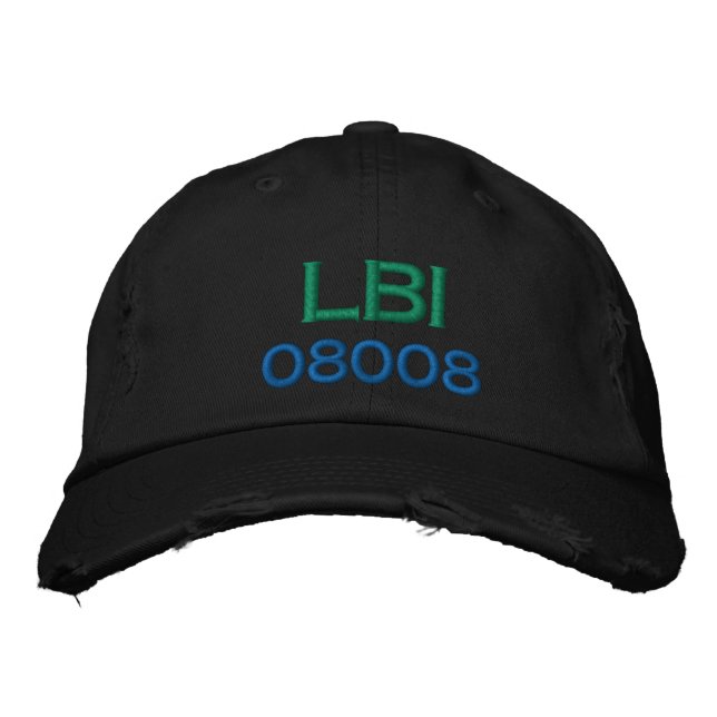 LBI 08008 HAT CAP LONG BEACH ISLAND (Front)